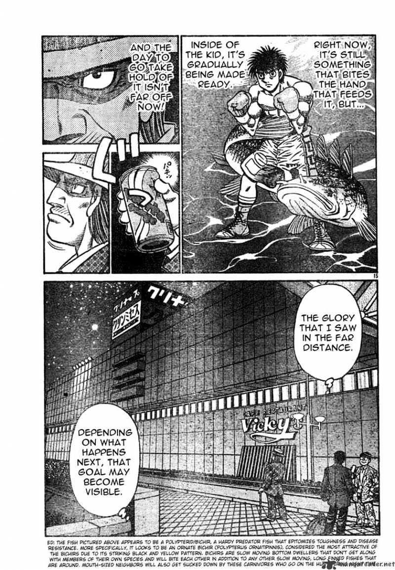 Hajime no Ippo: Fighting Spirit, Chapter 741 image 15